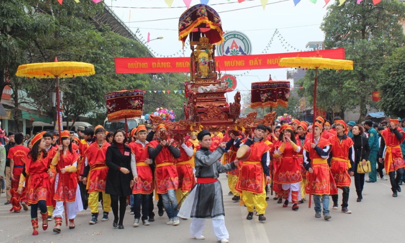 une-fête-villagoise-au-Vietnam