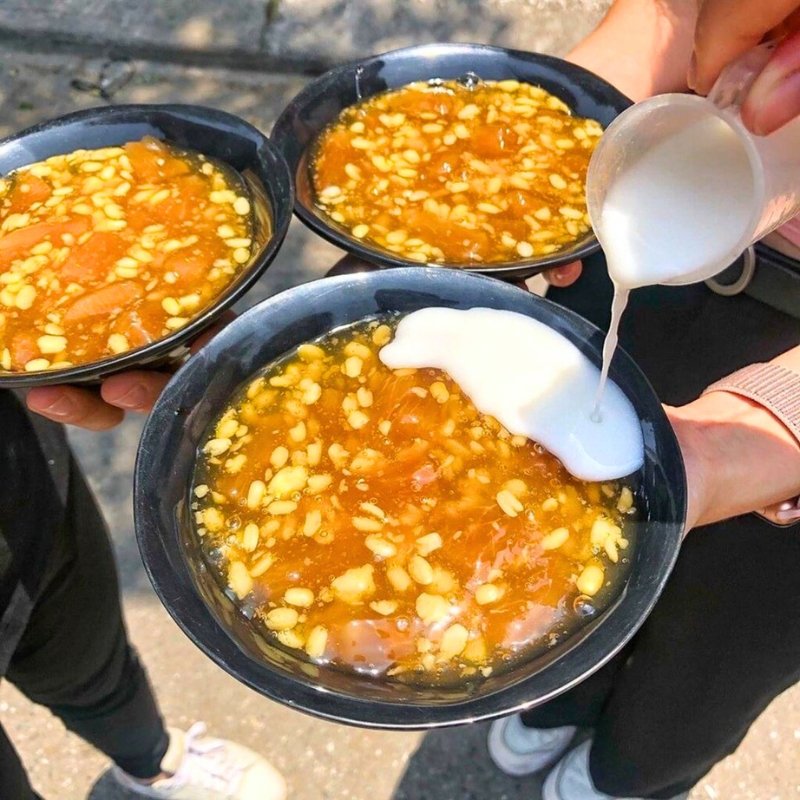 Che Buoi An Giang (Dessert au pamplemousse) Horizon Vietnam Travel Cuisine du Delta du Mékong