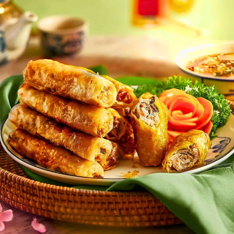 Nem Rán (Rouleaux de printemps frits) 