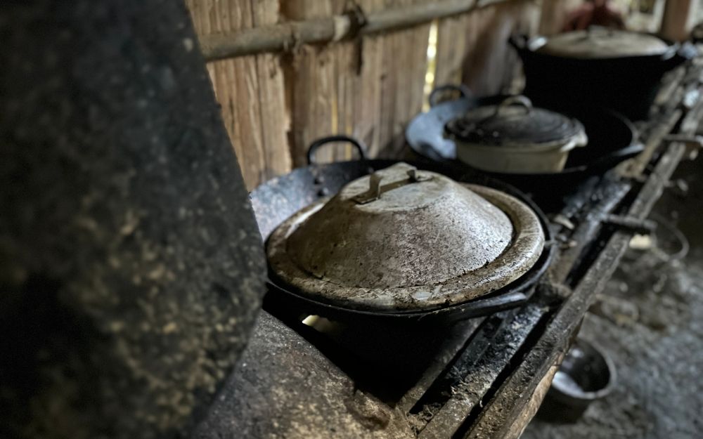 Les conditions de vie extrêmement difficiles des habitants de cette région..