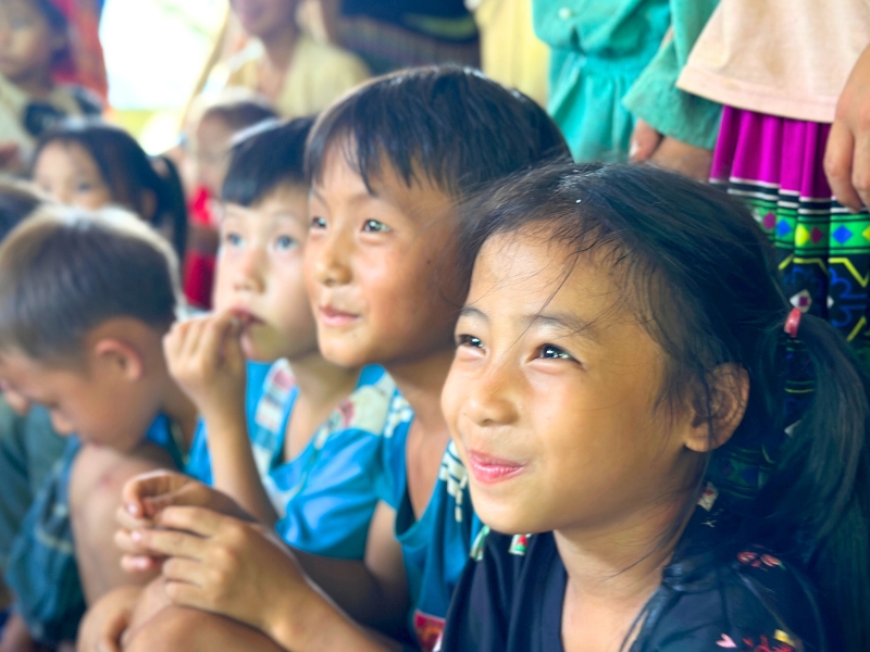 La joie rayonne dans les yeux des enfants Horizon Vietnam Travel