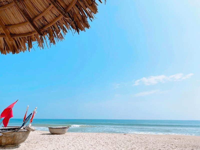 Profiter de la plage d’An Bang