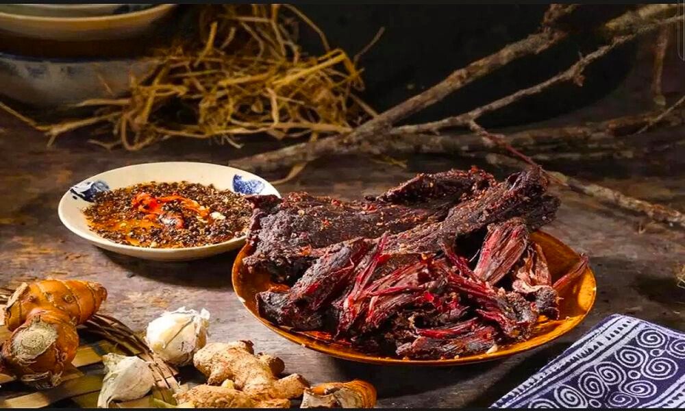 Trâu gác bếp (Buffle fumé)