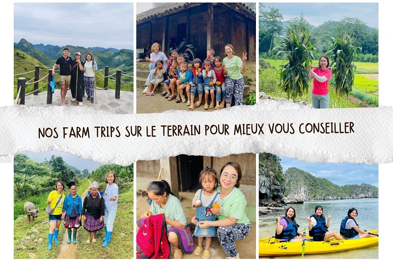 Farm trips de Vân NGUYEN dans le Nord du Vietnam : rencontres avec les familles des minorités ethniques et kayak dans la baie