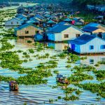 Maisons flottantes à Chau Doc