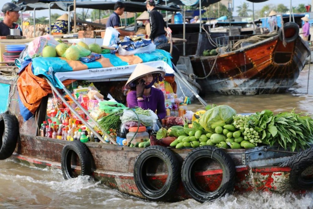 Can Tho – Marché flottant de Cai Rang – Saigon (B. L)