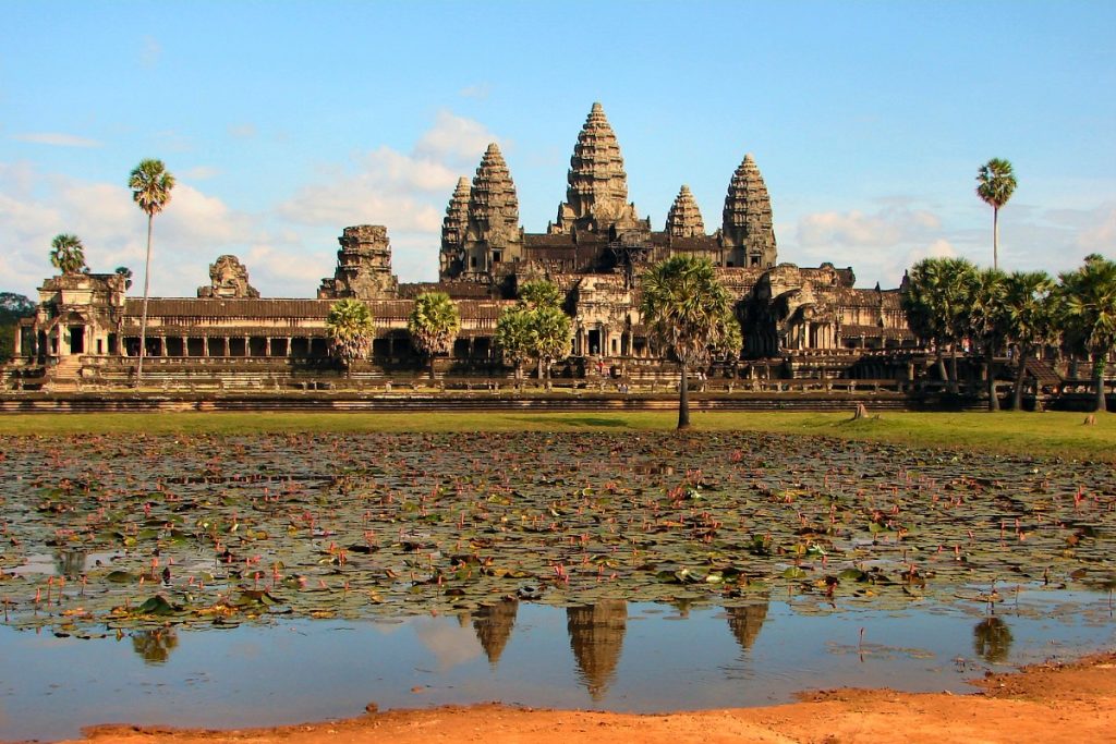 Les tours d'Angkor Wat, temple emblématique du circuit de 5 jours au Cambodge