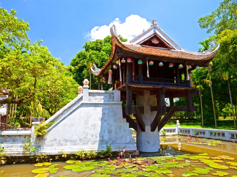 Pagode au Pilier Unique
