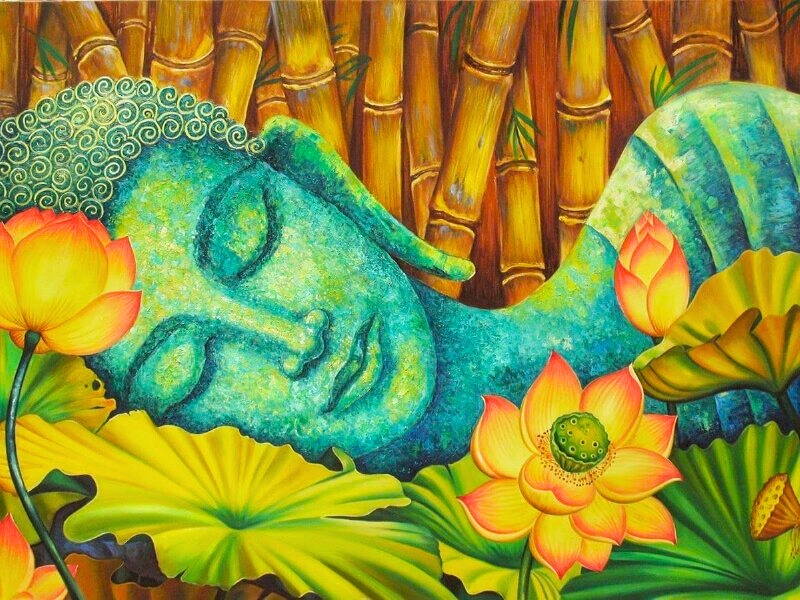 Le lotus, surnommé fleur de Bouddha, symbolise dans le bouddhisme vietnamien l’illumination, le karma et la renaissance