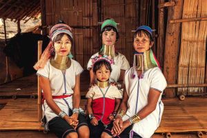 Village aux longs cous Chiang Mai