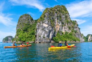 faire du kayak cap la bai tu long