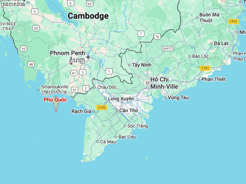 Localisation Phu Quoc