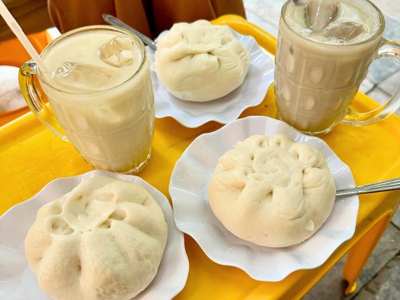 Banh bao est un plat simple qui aide à calmer rapidement la faim