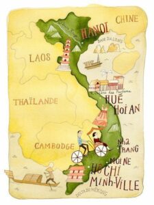 Carte du Nord Vietnam : à la découverte des trésors du Nord