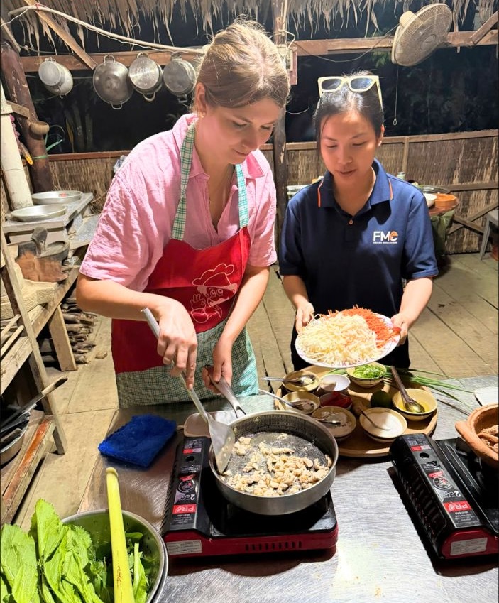 Cours de cuisine au Delta du Mékong