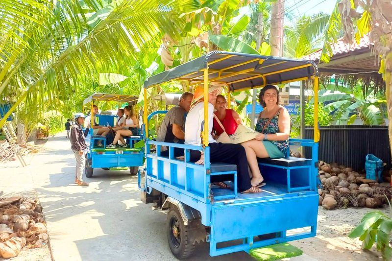 Tuk-tuk à Ben Tre