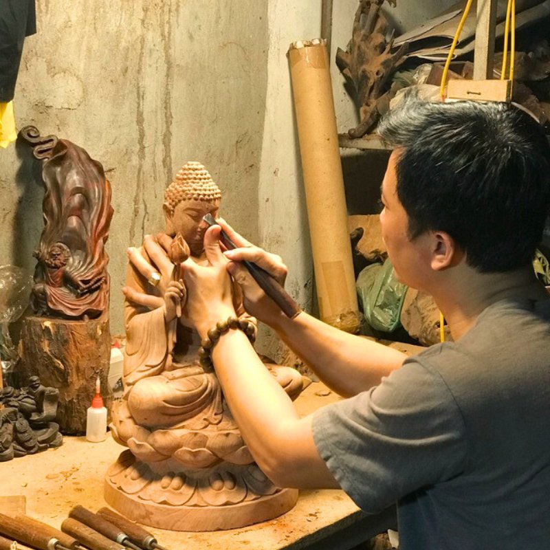 Travail du bois et sculpture