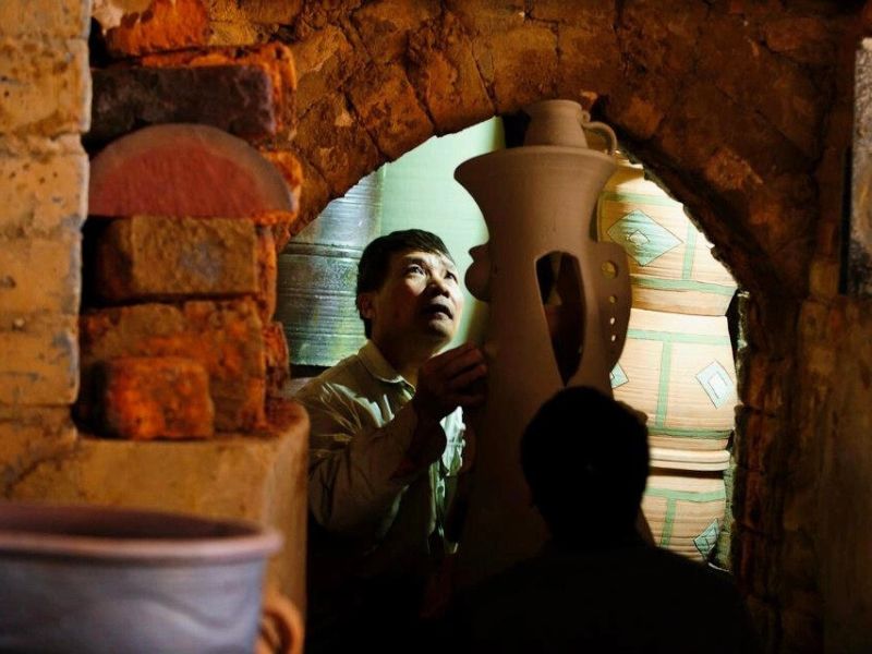 Village de Phu Lang (province de Bac Ninh), célèbre pour sa céramique traditionnelle aux teintes brunes