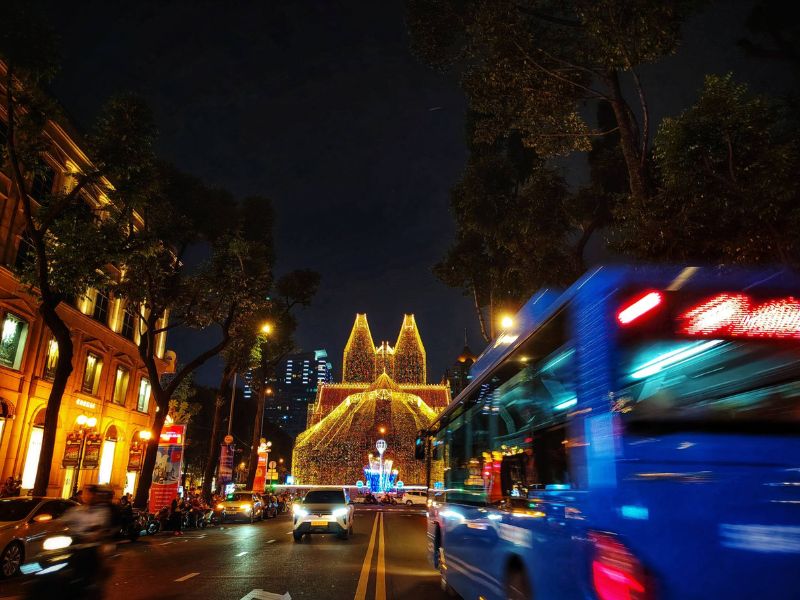 L’atmosphère magique de Noël à Ho Chi Minh-Ville