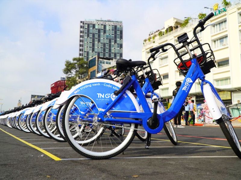 Vélo à louer à Saigon