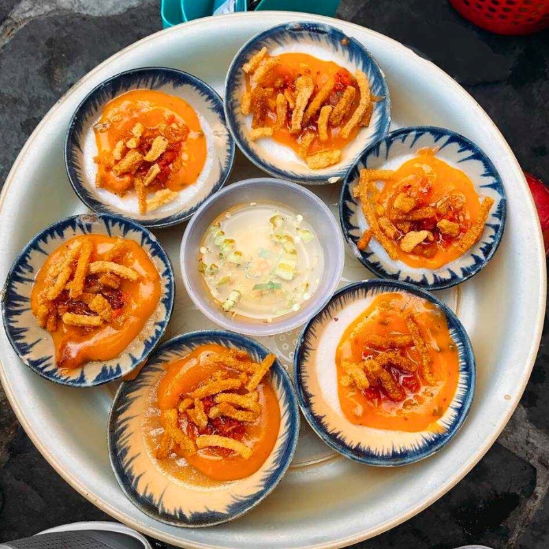 Banh beo Hôi An (Gâteau de fougère d'eau)