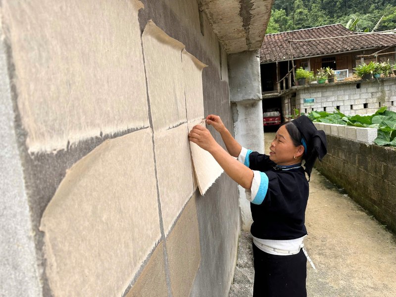 Village de papier de Dia Tren