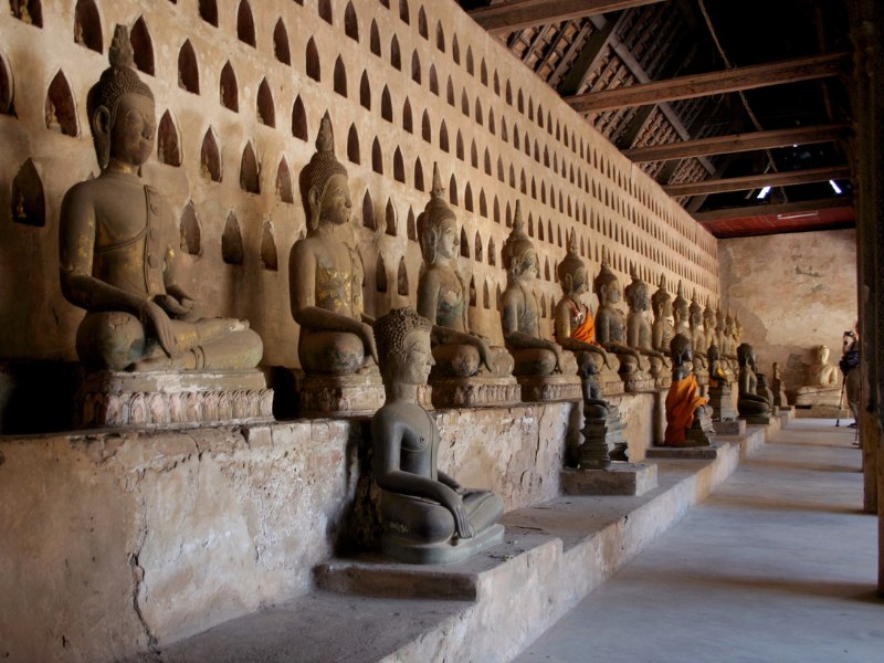 Témoin précieux de l’histoire de la capitale, Wat Sisaket a survécu au sac de Vientiane en 1827