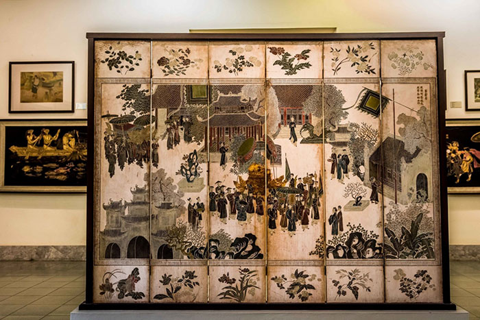 musee beaux arts hanoi laque
