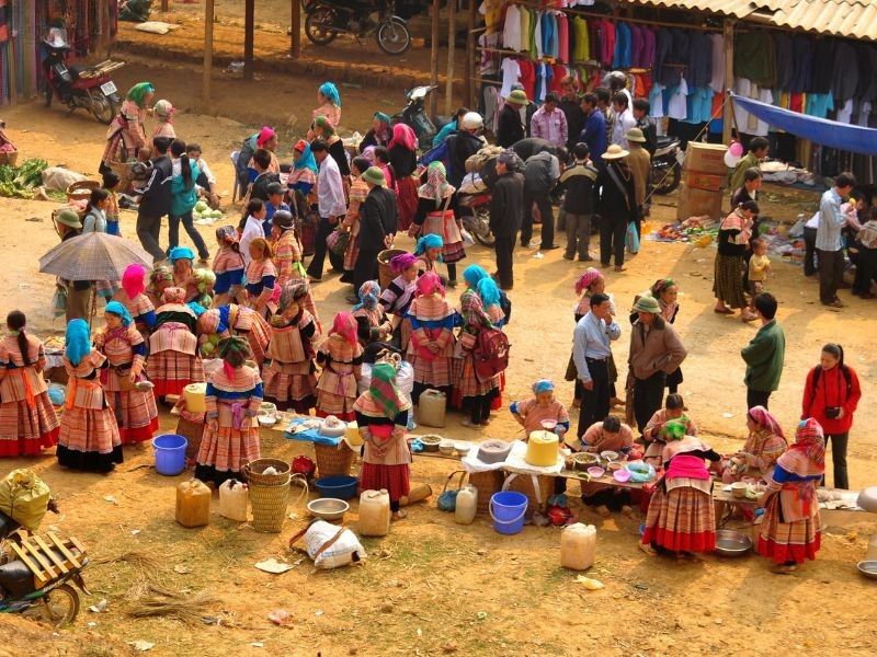 Marché Hoang Su Phi
