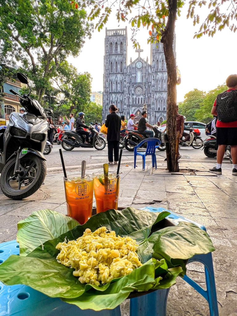 Tra chanh nha tho