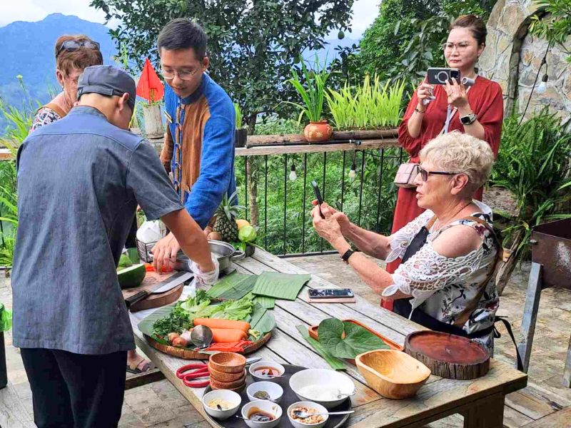 cours de cuisine Pu Luong