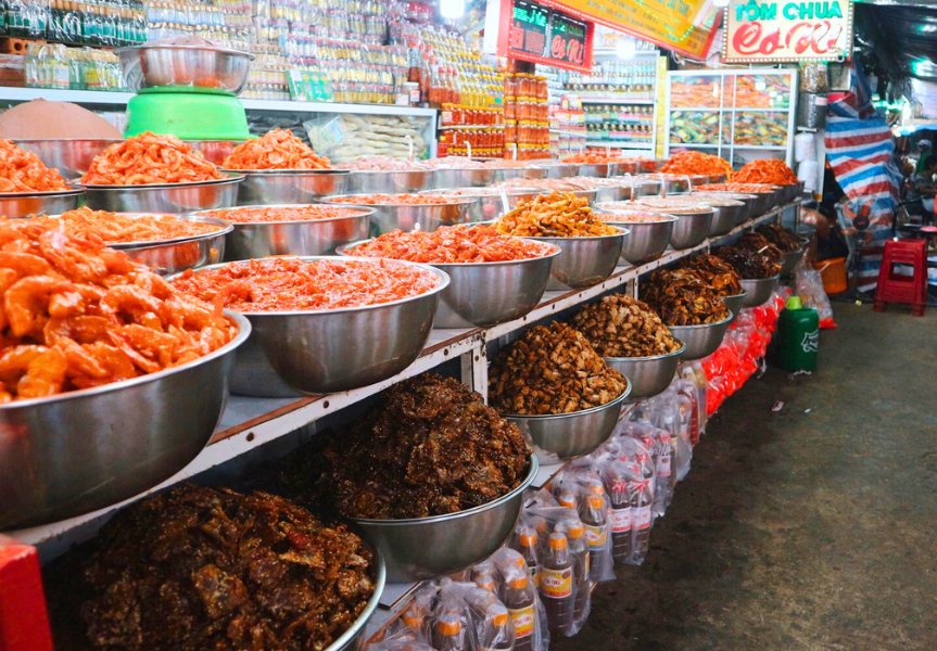 1ere étage marché de Dong Ba