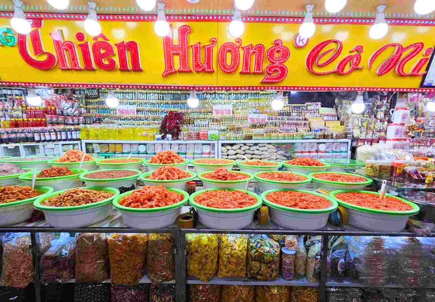 Marché de Dong Ba