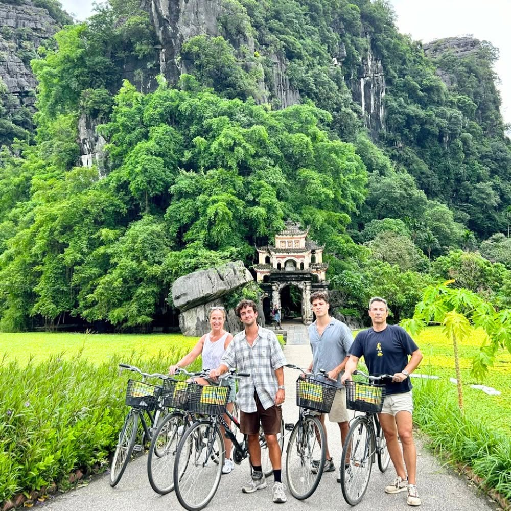 Vélo à Ninh Binh
