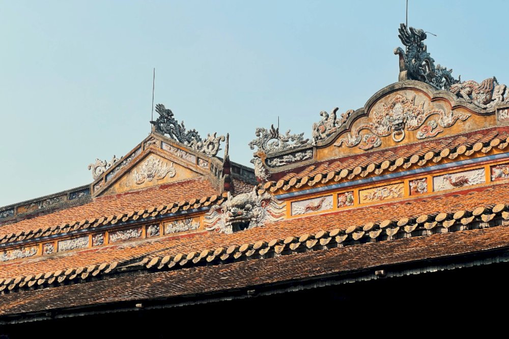 Architecture trung thiem diep oc du palais Long An à Hue