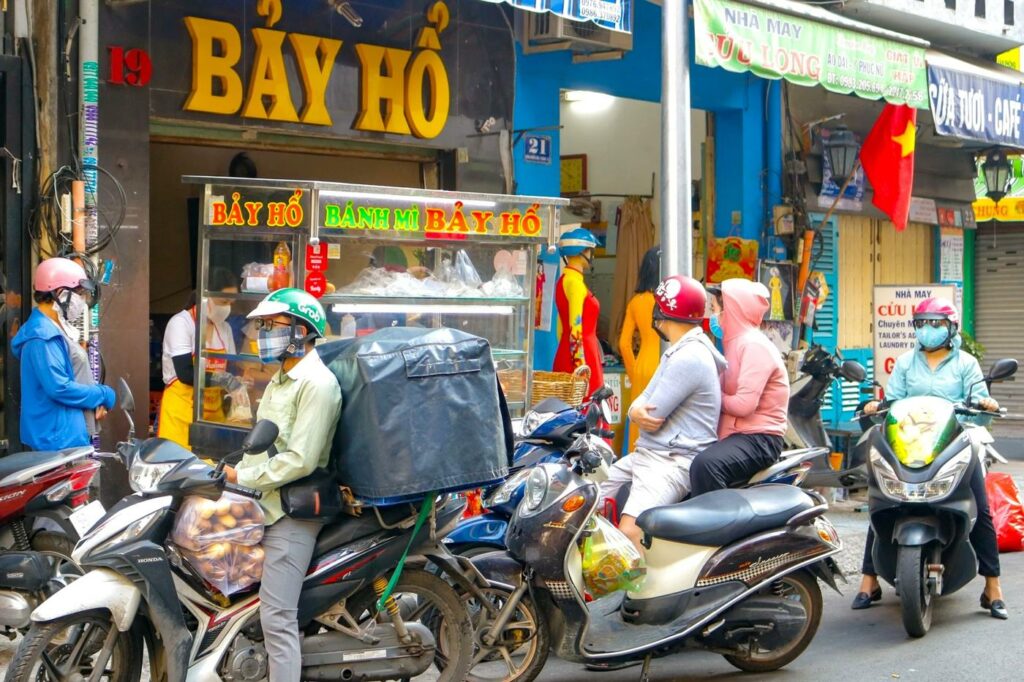 Le bánh mì de Bay Ho et son pâté maison parfumé.