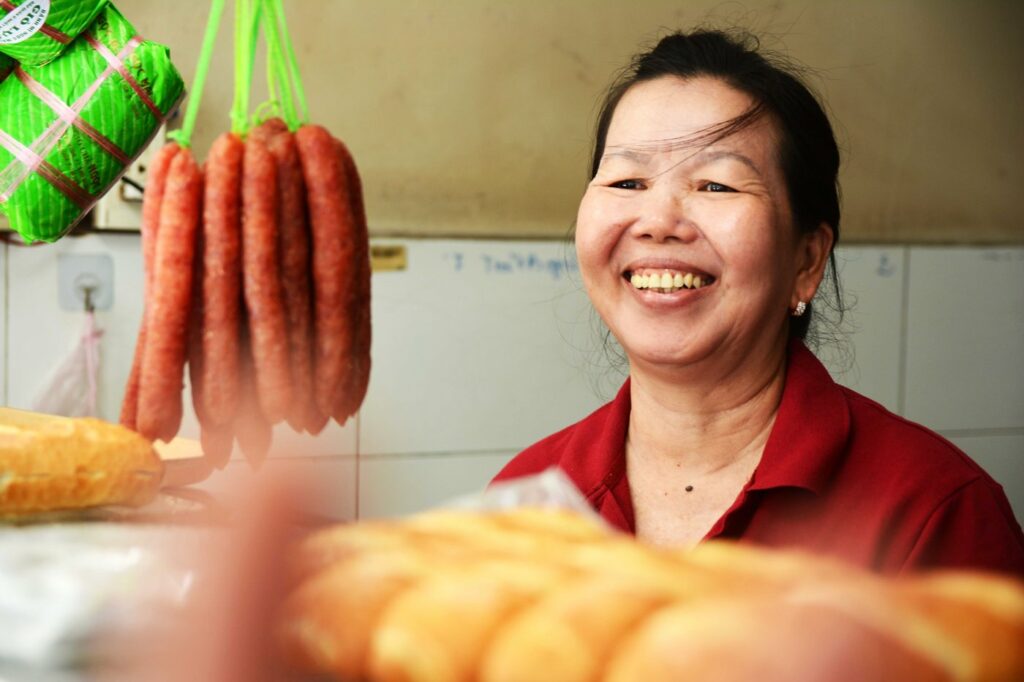 Le chả fait maison, fierté de Ngoc Mai.