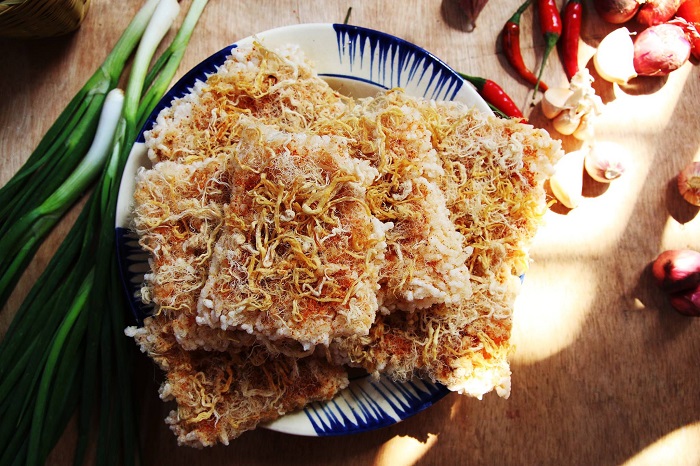 Le com chay, riz croustillant, emblème de Ninh Binh