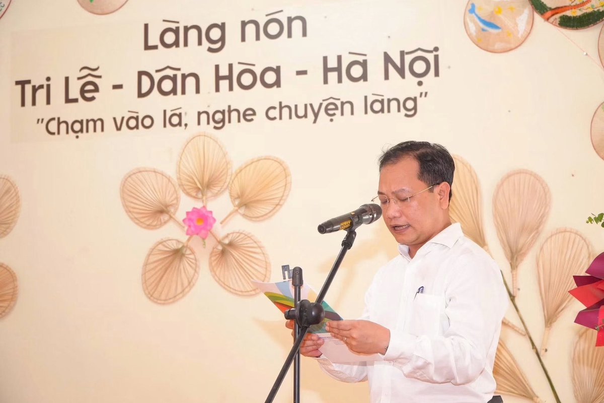 Atelier nón lá Tri Lễ – enfants et artisanes, juin 2026