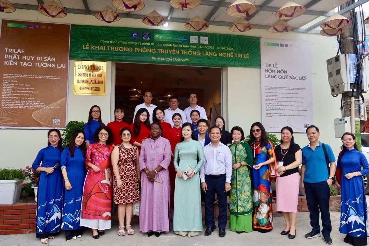 Inauguration Nhà Truyền Thống Tri Lễ – discours des représentants officiels