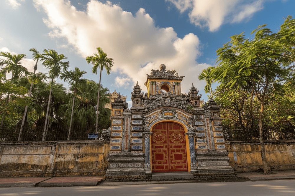 Portail d'honneur du palais An Dinh