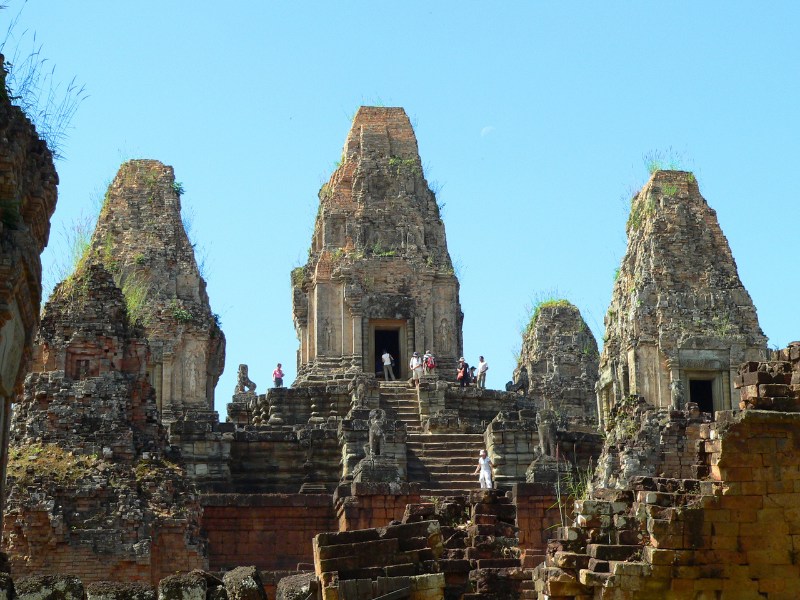 Le temple de Pré Rup, sanctuaire hindouiste du Xe siècle sur le Grand Circuit d'Angkor
