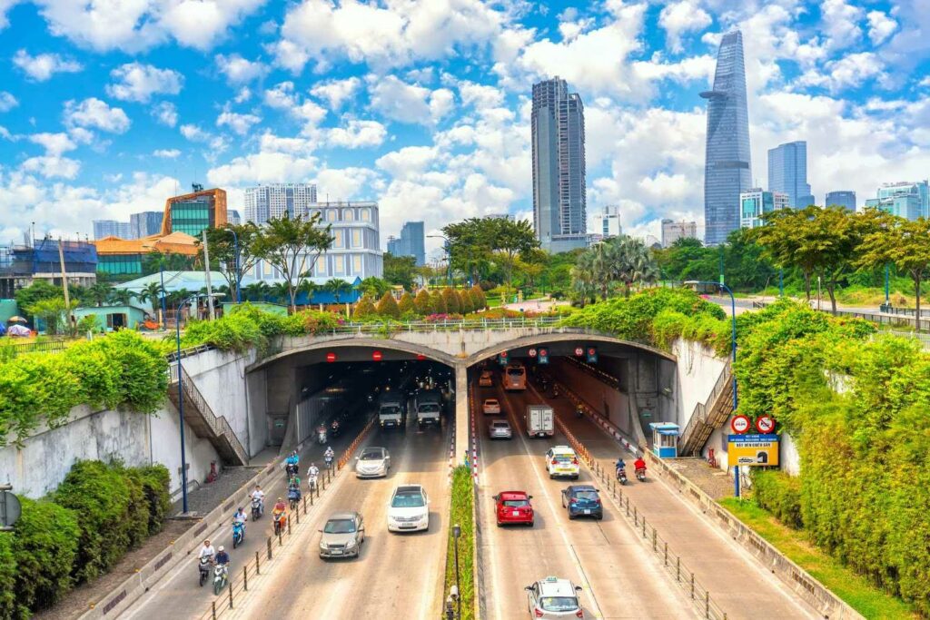 Le tunnel de Thu Thiem à Saigon : Premier tunnel sous-fluvial du Vietnam