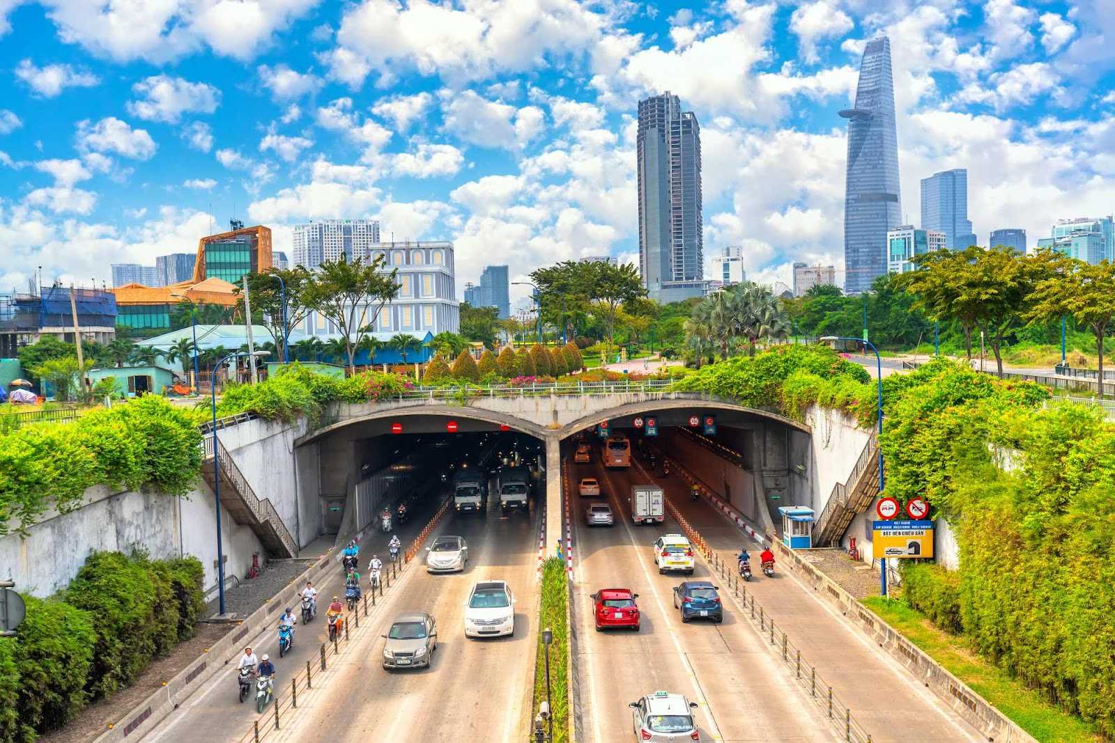 Le tunnel de Thu Thiem à Saigon : Premier tunnel sous-fluvial du Vietnam