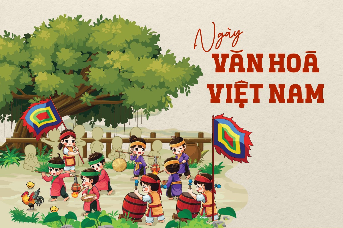 Illustration de la nouvelle Journée de la culture vietnamienne, célébrée le 24 novembre