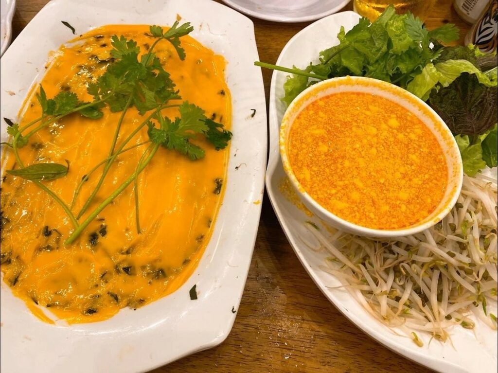 Tiet canh cua, spécialité à base de sang de crabe coagulé à Phu Quoc