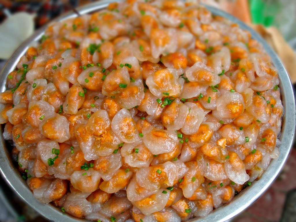 Banh quai vac, raviolis translucides aux crevettes de Phan Thiet