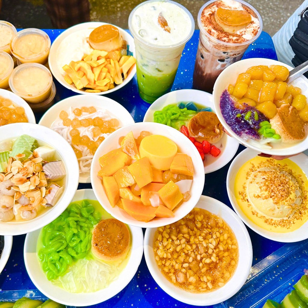 Che, dessert vietnamien sucré à base de haricots et de lait de coco