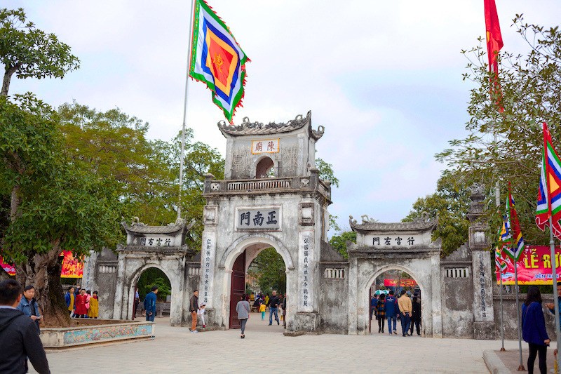 Đền Trần, den Königen der Trần-Dynastie geweihter Tempel in Nam Định