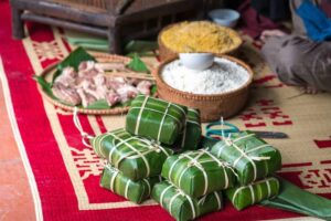 Le banh chung, symbole de la famille et du Têt au Vietnam